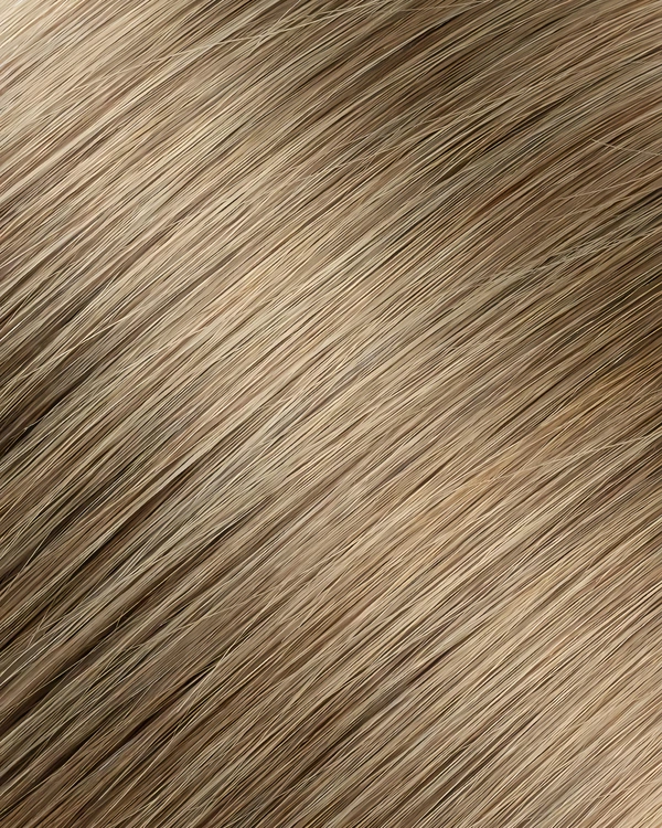 Epoche #8 Taupe Brown human hair extension color swatch