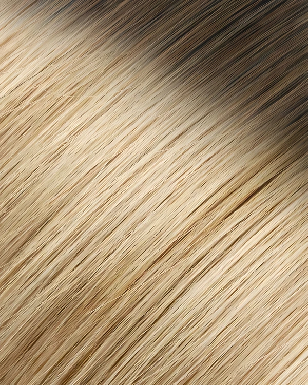 Epoche #BE182 Vanilla Shadow human hair extension color swatch