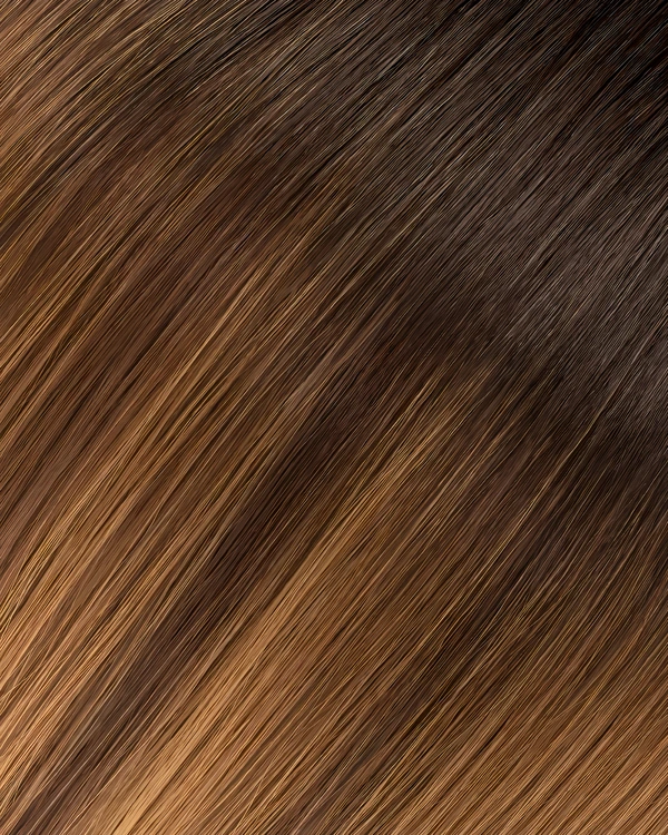 Epoche #BE335 Cocoa Truffle human hair extension color swatch
