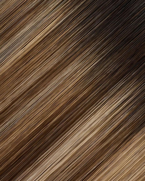 Epoche #BE657 Espresso Truffle human hair extension color swatch
