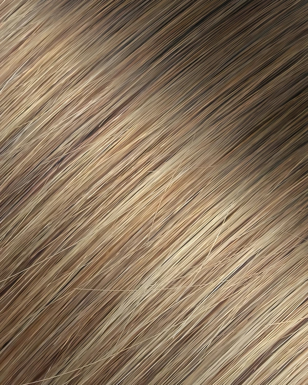 Epoche #BE840 Smoked Sand human hair extension color swatch