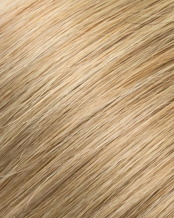 Epoche #OE616 Champagne Gold human hair extension color swatch