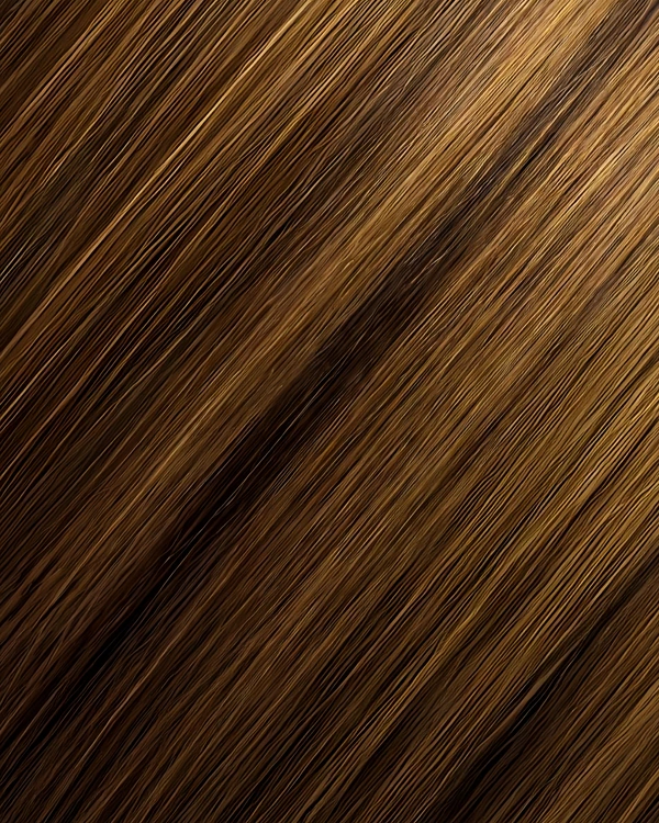 Epoche #OE630 Caramel Espresso human hair extension color swatch