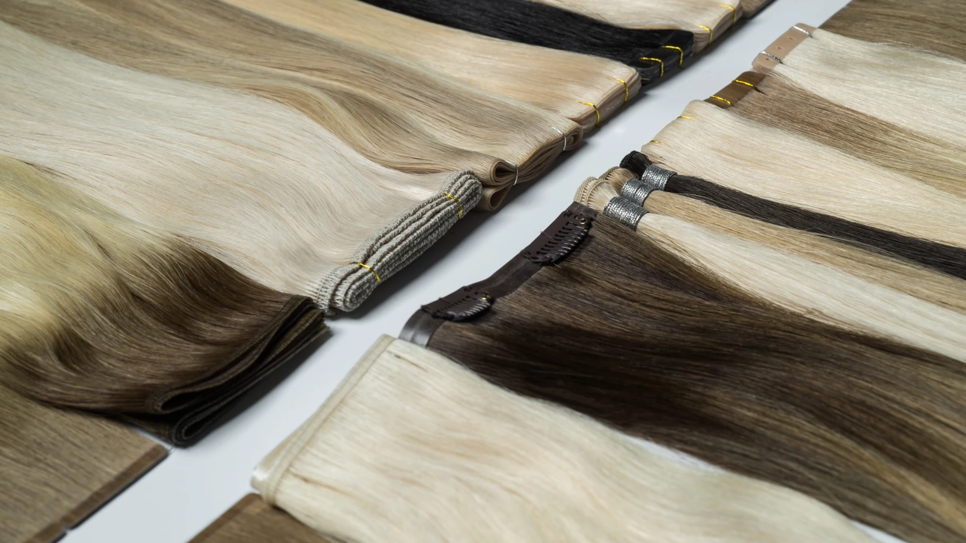 Epoche human hair extension product range for manufacturing solutions