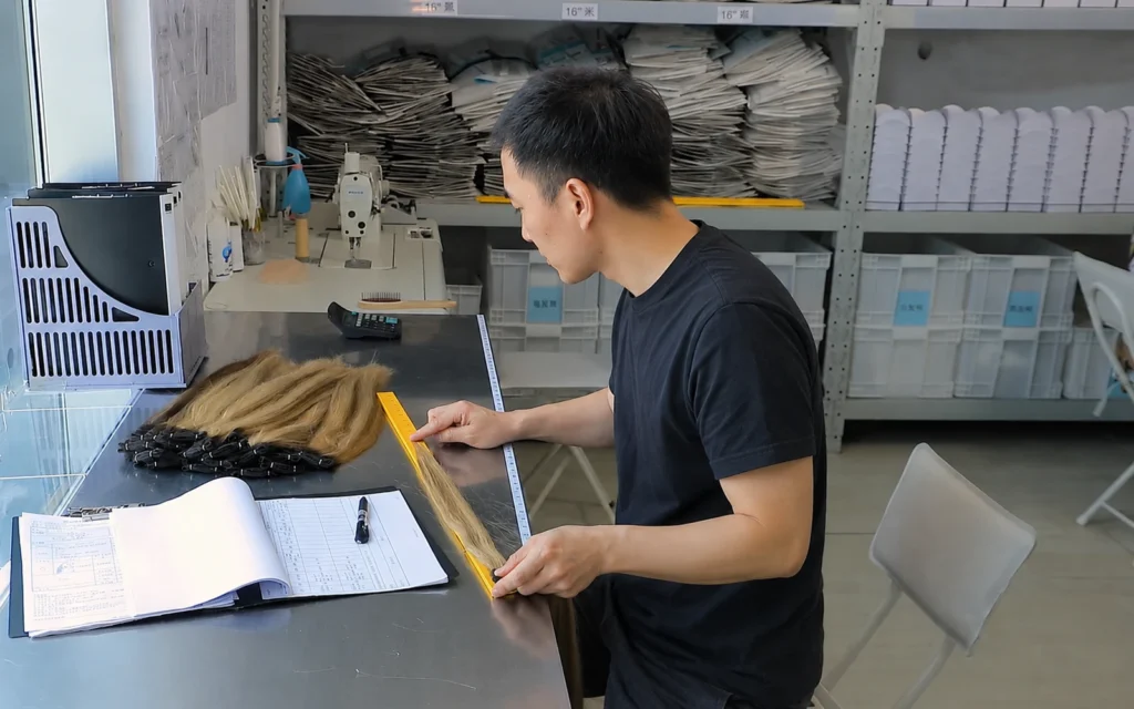 Hair Extension Quality Control: A Practical Checklist for B2B Buyers